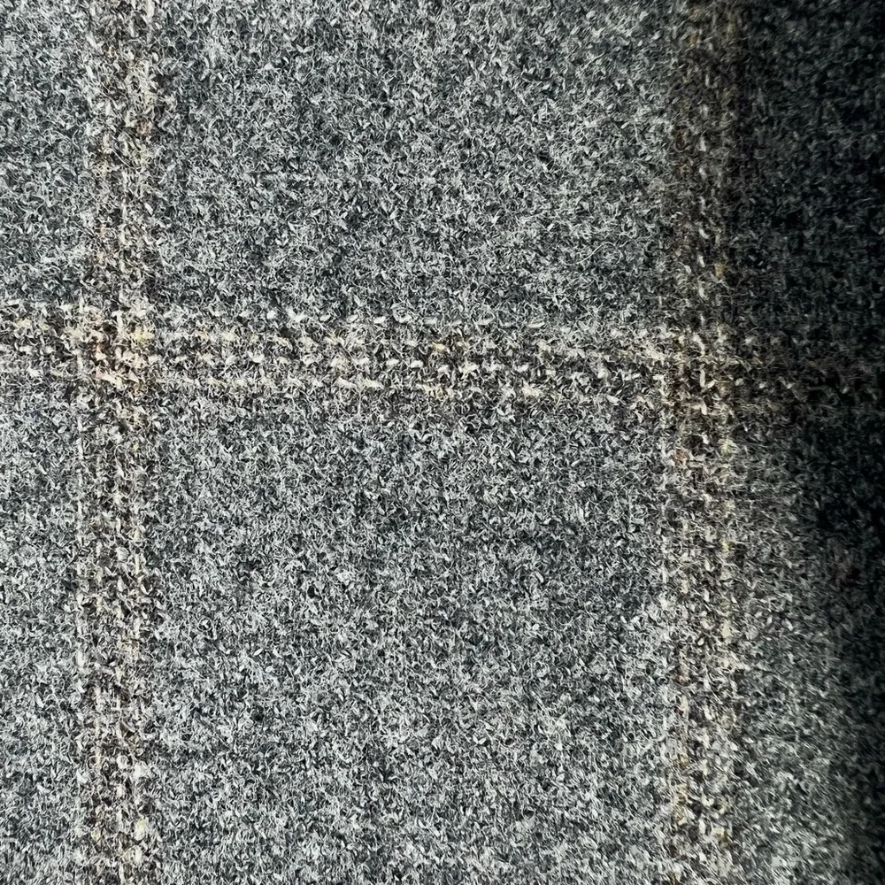 Lanificio di Pray 1901 Wool Sport Coat 44R Gray Check Unstructured Blazer